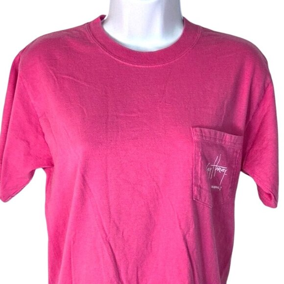 Guy Harvey Pink "Save Our Seas" Graphic T-Shirt Size S - Picture 2 of 6